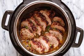 No need to wait for apple butter, put the king to work and pressure cook those apples! Instant Pot Pork Tenderloin Recipe With Cranberry Butter Sauce Instant Pot Pork Tenderloin Recipe Eatwell101