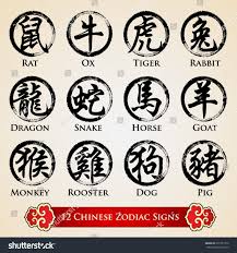 12 Chinese Zodiac Signs Design Chinese Zodiac 12 Chinese Zodiac Signs Chinese Zodiac Signs