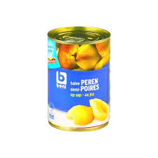 Boni Selection Demi Poires Au Jus 411 Gr In 2020 Sap Jus