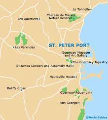 St Martins Guernsey Map Guernsey Maps And Orientation: Guernsey, Channel Islands