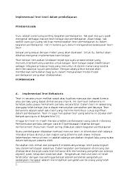 Implementasi behaviorisme dalam pembelajaran ips di indonesia disusun untuk memenuhi sebagian tugas perkuliahan teori pembelajaran ips implementasi behaviorisme dalam pembelajaran. Doc Implementasi Teori Teori Dalam Pembelajaran Muhammad Sholihin Academia Edu