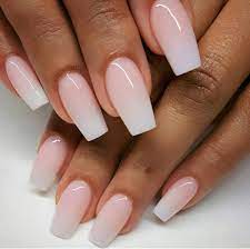 Rintyeryeѕt Rsℓℓsdy Pink Glitter Nails Faded Nails Ombre Acrylic Nails