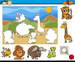 Juego preescolar niños 3 free. Cartoon Ilustracion De Juego Educativo Para Ninos En Edad Preescolar Con Personajes De Animales Juegos Para Preescolar Juegos Educativos Preescolar Juegos Educativos Para Ninos