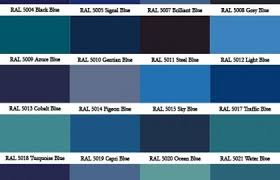 Ral Colour Chart Warwick Glass National Paint Ral Color