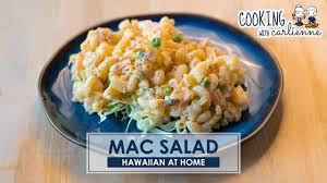 Mac salad (also called macaroni salad or hawaiian macaroni salad) is a popular side dish in hawaii. Hawaiian Mac Salad Adventures Of Carlienne