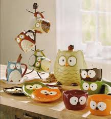 Owl Dishes And Kitchen Stuff Owl Kitchen Decor Owl Kitchen Owl Decor