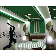 This particular false ceiling though has a 'layered' tray design, which brings visual interest to the bedroom. Kids Room Gypsum False Ceiling Services In Sector 18 Noida Shubh Home Solutions Id 12512363012