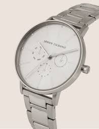 Current line of women's armani exchange watches. Armani Exchange Chronograph Stainless Steel Watch Analog Watches For Women A X Online Store