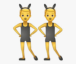 You need to download at least one recolor for this mesh to work. Download Men With Bunny Ears Iphone Emoji Icon In Jpg Men With Bunny Ears Emoji Hd Png Download Kindpng