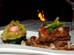 Season vinaigrette with salt and pepper. Recipe Aged Scotch Rib Eye Steak Braised Blade Ravioli The National