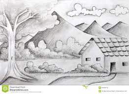 Original Pencil Sketch Of A Landscape Download From Over 61 Million High Quality Stock Photos Pencil Drawings Pencil Drawing Pictures Pencil Drawing Images