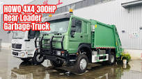 Off Road Waste Collection Truck/Sinotruk Howo 4X4 10 Tons Compactor Garbage Truck