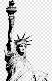 What other items do customers buy after viewing. Statue Of Liberty Eiffel Tower Drawing Clip Art Black And White Transparent Png
