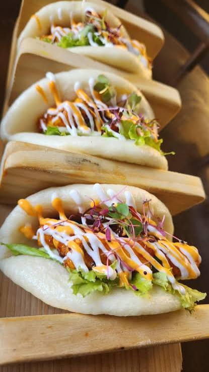 Grilled Cottage Cheese Bao