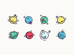 Small Planets Cute Small Drawings Planet Drawing Cute Doodles