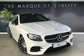 2017 Mercedes Benz E Class E300 Amg Line Premium Plus 2dr 9g Tronic Petrol White E Mercedes E Class Convertible Mercedes Benz Convertible Mercedes Benz C220