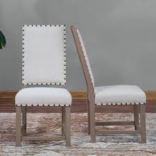 Belham Living Asher Nailhead Parsons Dining Chair Set Of 2 Www Hayneedle Com Dining Room Chairs Upholstered Dining Furniture Makeover Dining Chairs