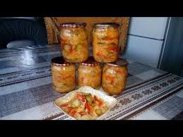 салат из капусты перца моркови и лука на зиму Samyj Vkusnyj Salat Iz Kapusty Pomidor Ogurcov I Perca Na Zimu Bez Sterilizacii Youtube Stuffed Peppers Delicious Salads Delicious