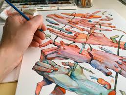 See more ideas about watercolor paintings, painting, watercolor fish. 1001 Ideas For Easy Watercolor Paintings To Fill Your Time With