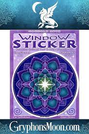 Star Seed Window Sticker Window Stickers Window Art Illumination Art