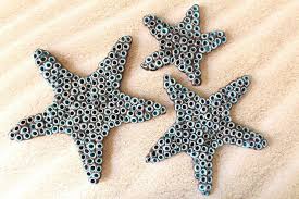 Ceramic Sea Star Starfish Decor Starfish Decor Starfish Wall Decor Star Decorations