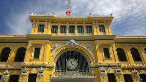 It is a red and yellow one, which ho chi minh vietnam travel many people will choose ho chi minh city as the first stop. Shutterstock