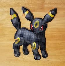 Pokemon Umbreon Perler Bead Sprite By Peppermintpixels On Etsy Pokemon Perle Perles Hama Pokemon Perles Hama