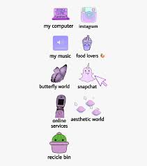 Download picsart photo & video editor and enjoy it on your iphone, ipad,. Aesthetic Icons Instagram Aesthetic Computer Icons Picsart Hd Png Download Transparent Png Image Pngitem
