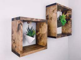 Plant Shelf Plant Wall Shelf Wall Shelf Shelf Home Decor Modern Home Decor Squares Square Shelf Hanging Shelf Wall Decor In 2021 House Plants Decor Plant Wall Plant Shelves