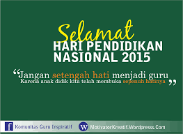 Hasil diatas adalah hasil pencarian dari anda hari pendidikan nasional mp3 dan menurut kami yang paling cocok adalah hari pendidikan. Poster Hari Pendidikan Nasional Motivator Pendidikan Kreatif
