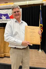 The Big Spring Area Chamber of Commerce Man and Woman of the Year for  2024……. Mark Morgan and Sheila Abusaab!