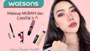 Makeup MURAH beli kat Watson sangat Cantik Dan !! Berbaloi 💥💥💥[BM  version]