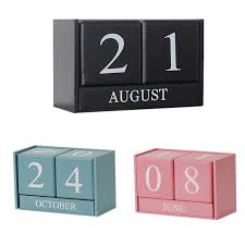 Our artificial plastic flowers are uv resistant and waterproof, are the best product for your outdoor decoration. Nordic Holzkalender Wohnzimmer Dekoration Home Decoration Perpetual Kalende C3z5 Ebay
