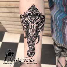 Ganesha tattoos, lord ganesha tattoos, ganesha and shiva together tattoos, ganpati tattoos, ganesha tattoos with om, ganesha tattoo meaning om ganesh. Lord Ganesha Dotwork Tattoo Done By Mukesh Waghela At Moksha Tattoo Studio Goa India Goa Tattoo Center