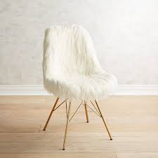 Faux Fur Chair Pier 1 Imports Arm Chairs Living Room Vintage Dining Chairs Wooden Office Chair