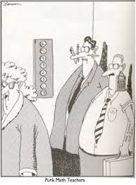 Farside Adapted Punk Math Teachers Far Side Cartoons Gary Larson Cartoons Cartoon Jokes