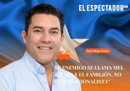 Juan Diego Zelaya: "Mi Enemigo Se Llama Mel Zelaya Y El Familión, No Otro  Nacionalista" -