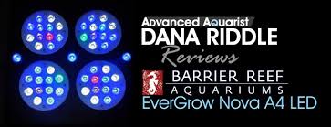 Nova led grow lights review. Product Review Barrier Reef Aquariums Evergrow Nova A4 Led Light Reefs Com