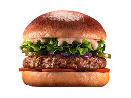 בתוך לחמניית המבורגר עם רוטב אלף האיים. Menu My Cms