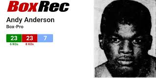 BoxRec: Andy Anderson