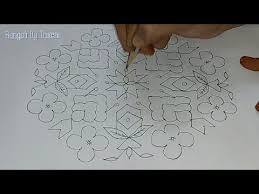 Sravana Masam Special Big Rangoli Designs 19 9 9 Dots Rangoli Designs Youtube In 2020 Rangoli Designs Big Rangoli Designs Rangoli With Dots