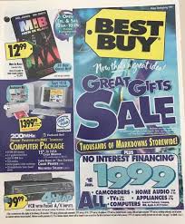 Best buy labor day 2020 ad and deals. Chaos On Twitter Best Buy Ad From 1997 Blackfriday Sale No Interest Until 1999