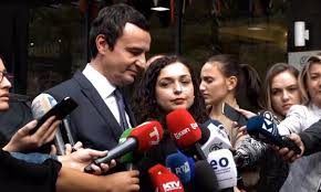 Everyone with a brain and indipendent mind knows that there is only one partie which we can cal. Albin Kurti Vjosa Osmani 600 360 Rahopress