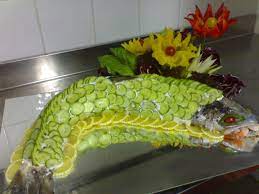 Poached Whole Salmon Cold Buffet Salmon Fish Recipes