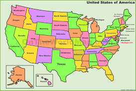For instance, there are the commonwealths of puerto rico and the northern mariana. Usa States Map List Of U S States U S Map