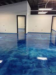 Metallic Floors Step By Step Instructions For Free Stained Concrete Metallic Epoxy Floor Concrete Decor