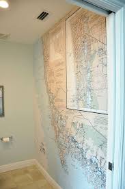 Nautical Chart Wallpaper Diy Nautical Wallpaper