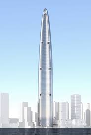 Completed in 2017, it is the tallest building west of chicago. Wuhan Greenland Center Protenders