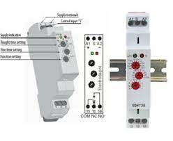 A photosensor (line 3) is positioned to detect the leading edge of the window. Single Shot Multi Function Timer 12v To 240v Time Relay On Off Delay Pulse Din Ebay