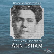 Ann Elizabeth Isham was born